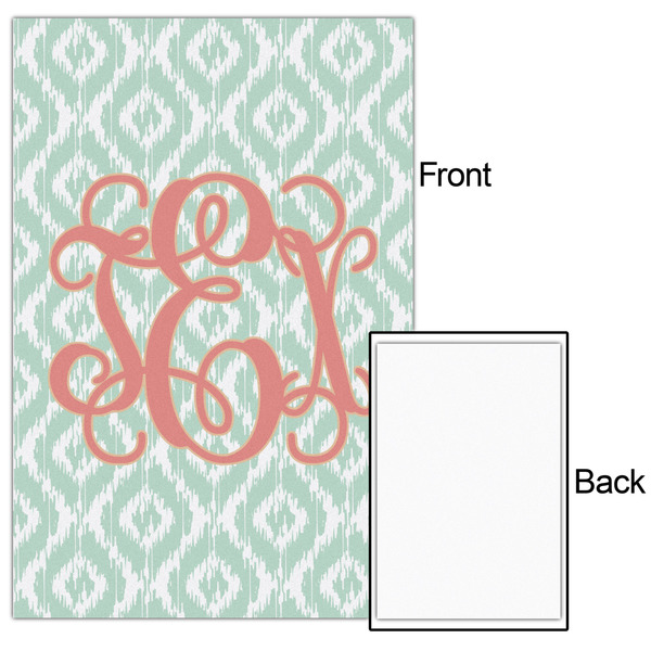 Monogram 24x36 - Matte Poster - Front & Back