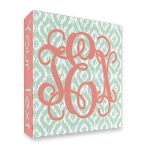 Custom Monogram 3-Ring Binder - Full Wrap - 2"