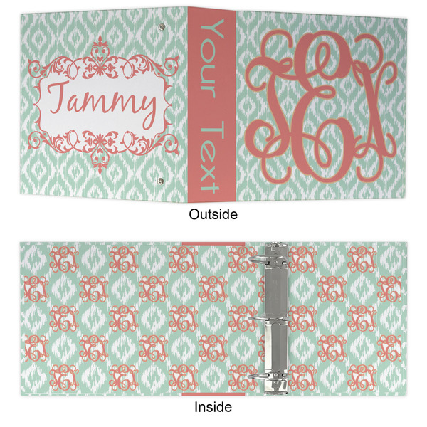 Monogram 3 Ring Binders - Full Wrap - 3" - APPROVAL