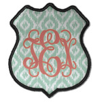 Monogram Iron On Shield Patch C