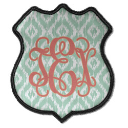 Monogram Iron On Shield Patch C