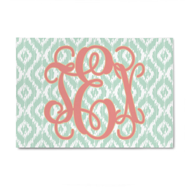 Custom Monogram Indoor Area Rug - 4' x 6'