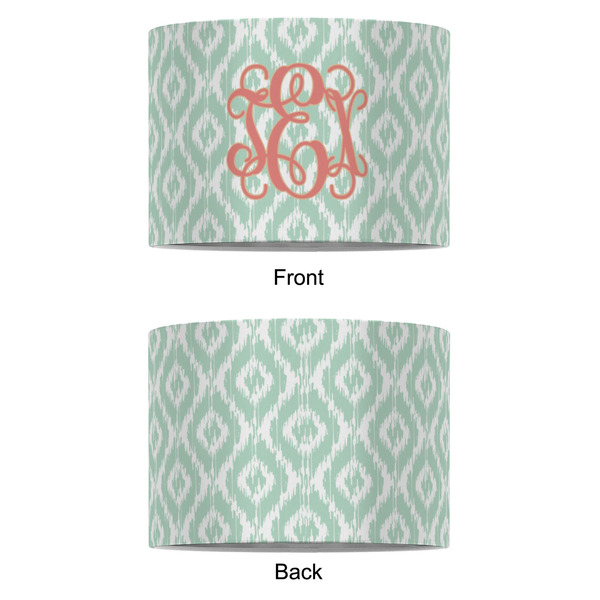 Monogram 8" Drum Lampshade - APPROVAL (Fabric)