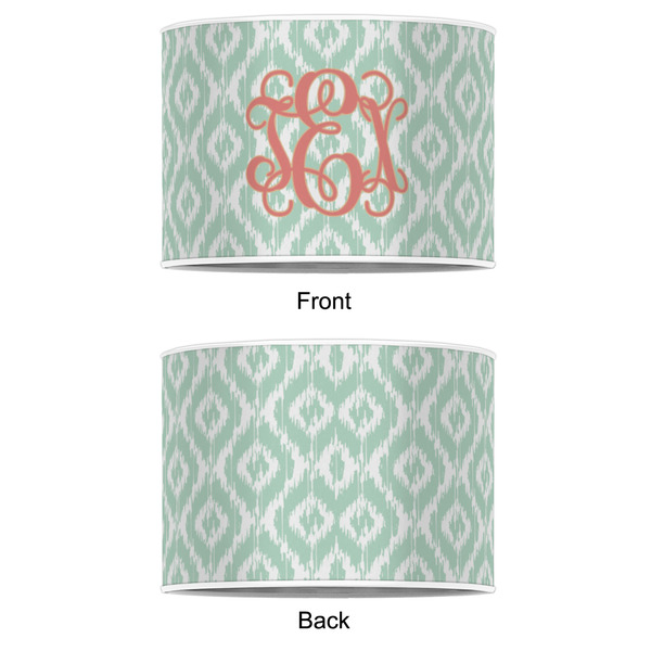 Monogram 8" Drum Lampshade - APPROVAL (Poly Film)