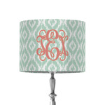 Monogram 8" Drum Lamp Shade - Fabric
