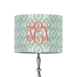 Monogram 8" Drum Lamp Shade - Fabric