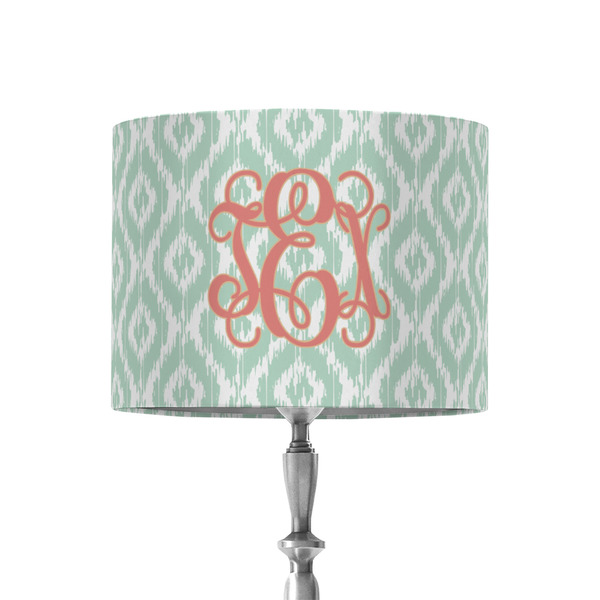 Custom Monogram 8" Drum Lamp Shade - Fabric