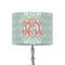 Monogram 8" Drum Lamp Shade - Fabric