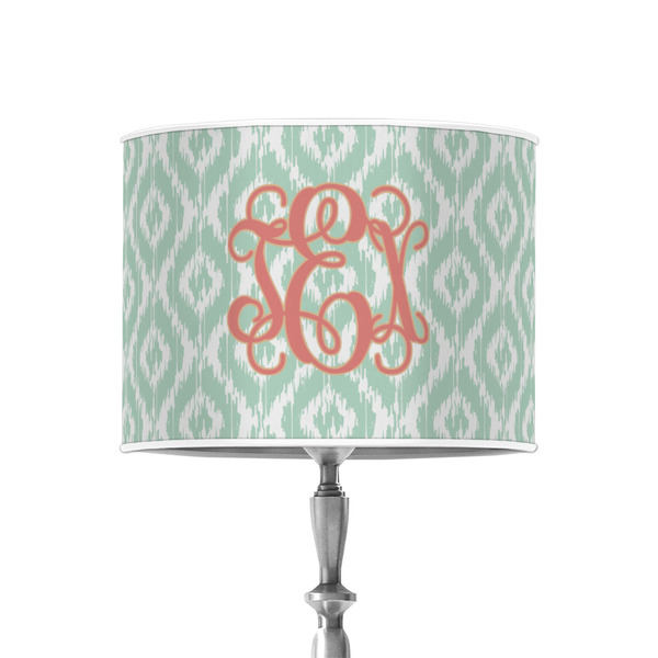 Monogram 8" Drum Lampshade - ON STAND (Poly Film)