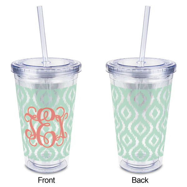 Monogram Acrylic Tumbler - Full Print - Approval