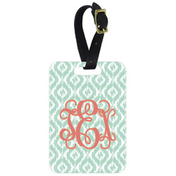 Monogram Metal Luggage Tag