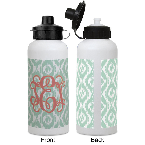 Monogram Aluminum Water Bottle - White APPROVAL