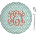 Monogram Glass Appetizer / Dessert Plate 8" - Single