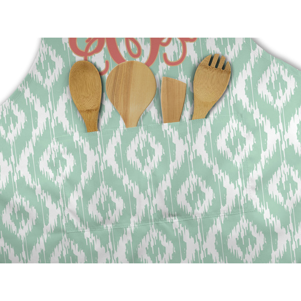 Monogram Apron - Pocket Detail with Props