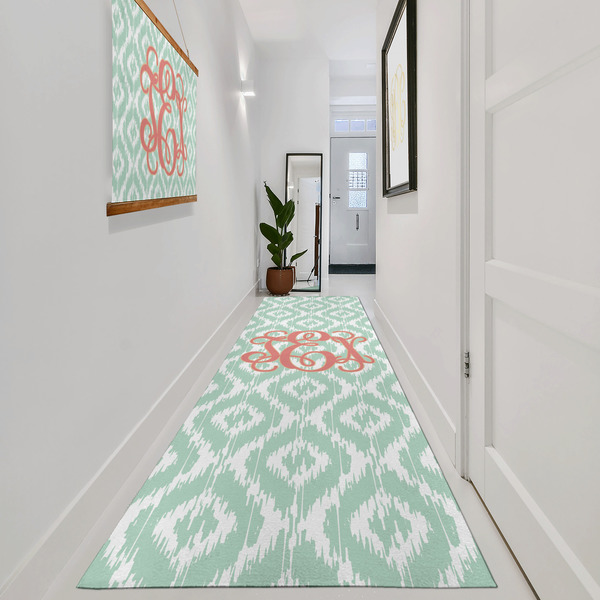 Monogram Area Rug Sizes - In Context (vertical)