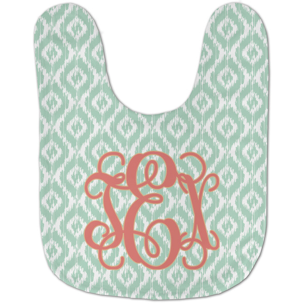 Monogram Baby Bib - AFT flat