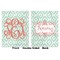 Monogram Baby Blanket (Double Sided - Printed Front and Back)