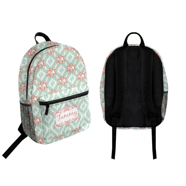 Monogram Backpack front and back - Apvl