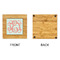 Monogram Bamboo Trivet with 6" Tile - APPROVAL