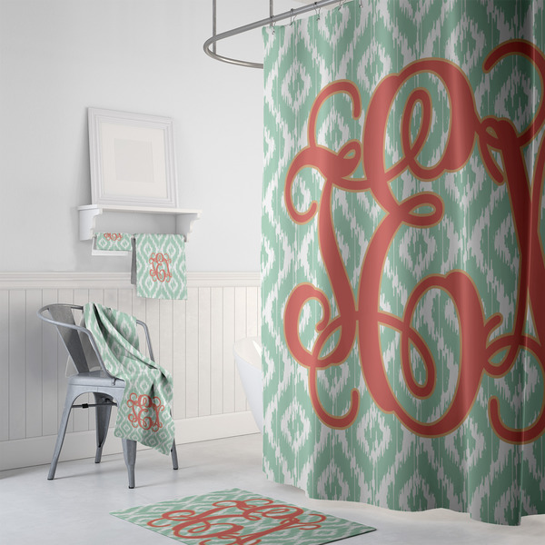 Monogram Bath Towel Sets - 3-piece - In Context