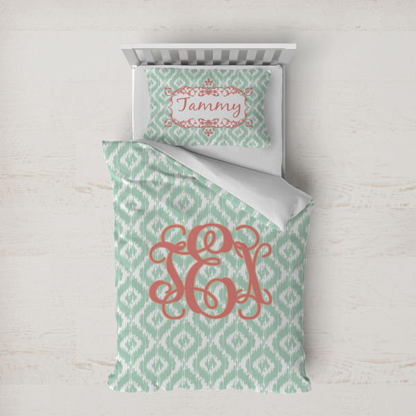 Custom Monogram Duvet Cover Set - Twin XL
