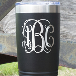 Monogram 20 oz Stainless Steel Tumbler