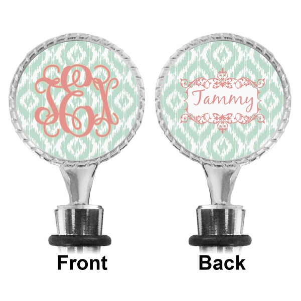 Monogram Bottle Stopper - Front and Back