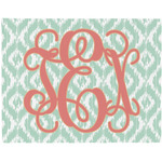 Monogram Woven Fabric Placemat - Twill
