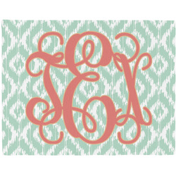 Monogram Woven Fabric Placemat - Twill