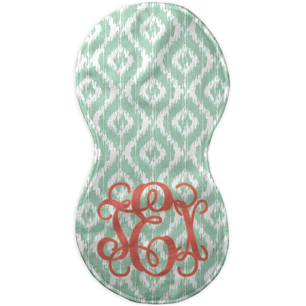 Monogram Burp Peanut Shaped Flat