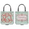 Monogram Canvas Tote - Front and Back