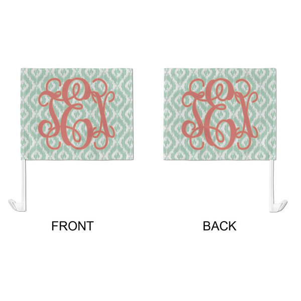 Monogram Car Flag - Large - APPROVAL