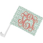 Monogram Car Flag - Small