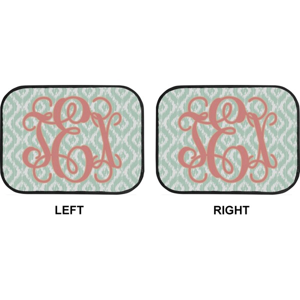 Monogram Car Floor Mats (Back Seat) (Approval)