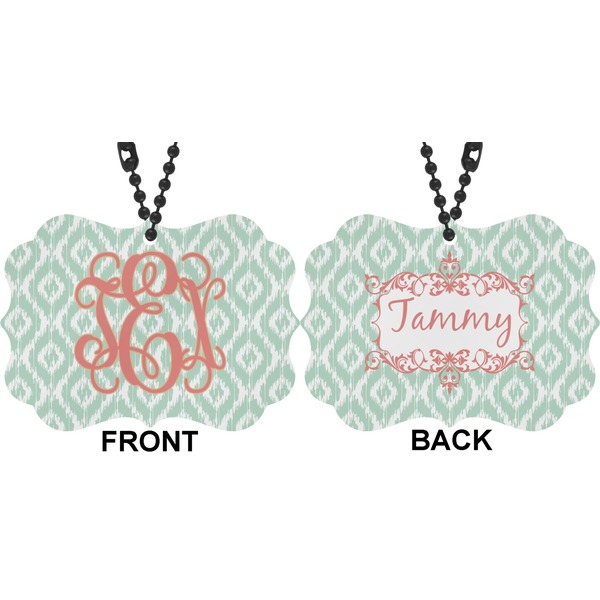 Monogram Car Ornament (Approval)