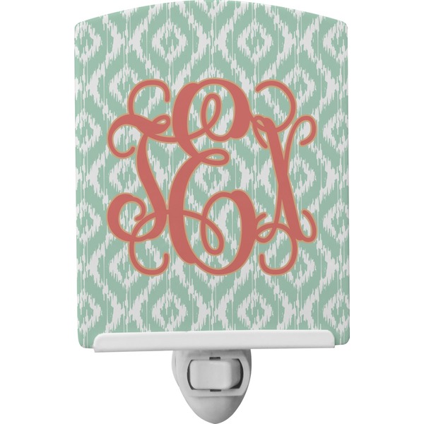 Custom Monogram Ceramic Night Light