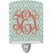 Monogram Ceramic Night Light