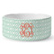 Monogram Ceramic Dog Bowl