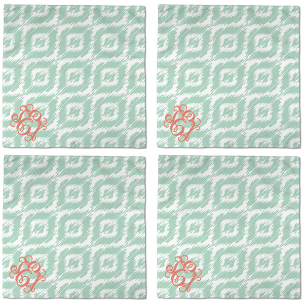 Monogram Cloth Napkins - Personalized Dinner (APPROVAL) Set of 4