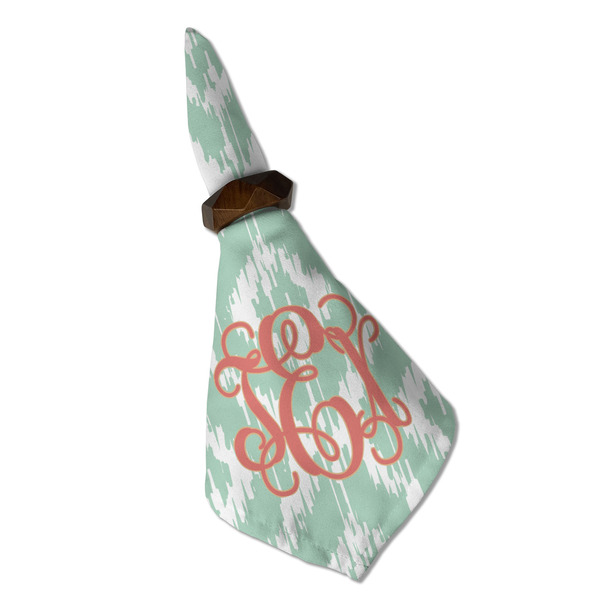 Monogram Cloth Napkins - Personalized Dinner (Folded in Ring) (MAIN)
