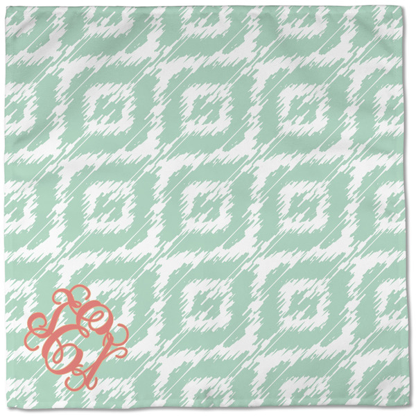 Monogram Cloth Napkins - Personalized Dinner (Full Open)