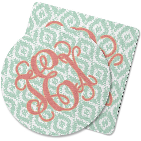 Custom Monogram Rubber Backed Coaster