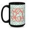 Monogram Coffee Mug - 15 oz - Black