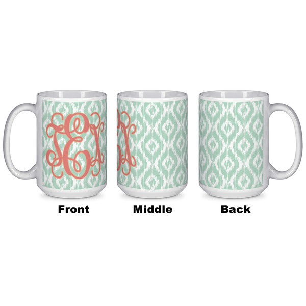 Monogram Coffee Mug - 15 oz - White APPROVAL