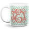 Monogram 20 oz Coffee Mug - White