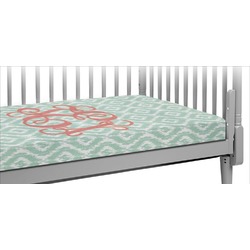 Monogram Crib Fitted Sheet