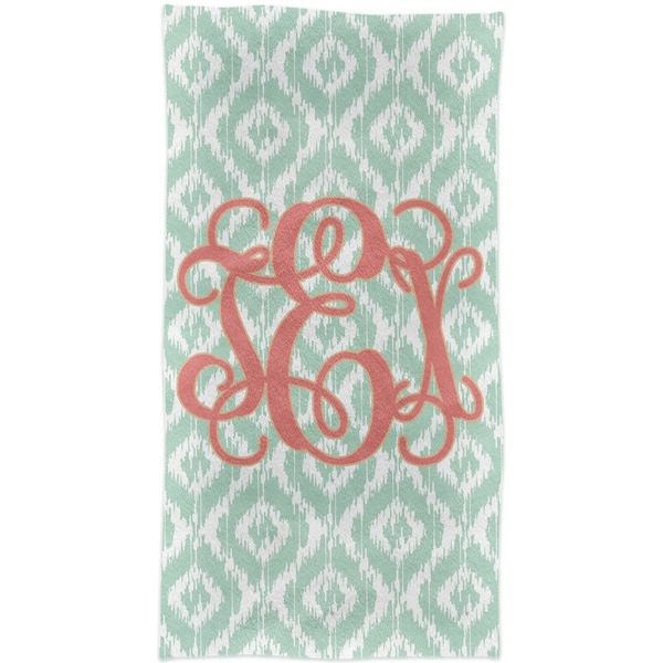 Monogram Crib Comforter/Quilt - Apvl