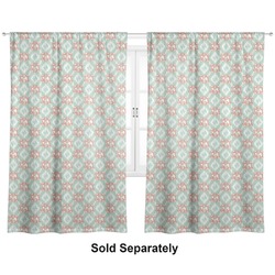 Monogram Curtain Panel - Custom Size