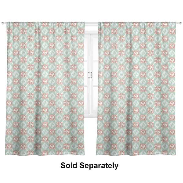 Custom Monogram Curtain Panel - Custom Size