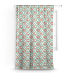Monogram Curtain Panel - Custom Size